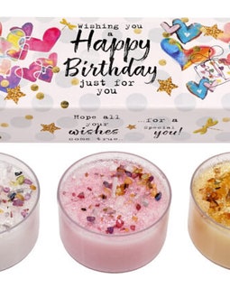 Happy Birthday Scented Candle Set