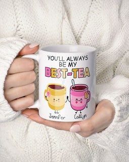 Personalised Best-Tea Friendship Mug