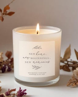 Essential Oil Soy Wax Candle