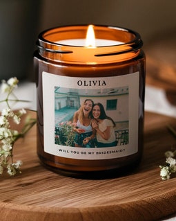 Personalised Photo Candle