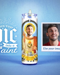 Custom Photo Prayer Candle