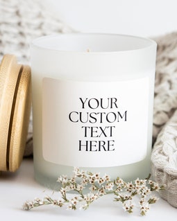 Custom Logo Candle