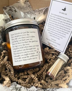 Special Friend Candle Gift Set