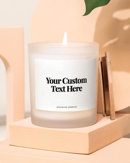 Custom Logo Candle