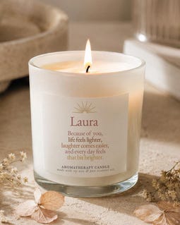 Personalised Friend Aromatherapy Candle