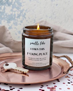 Personalised Soy Candle – New Home