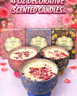 Handmade Soy Wax Candle Gift Set