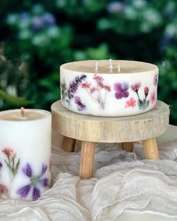 Botanical 3-Wick Scented Candle Set